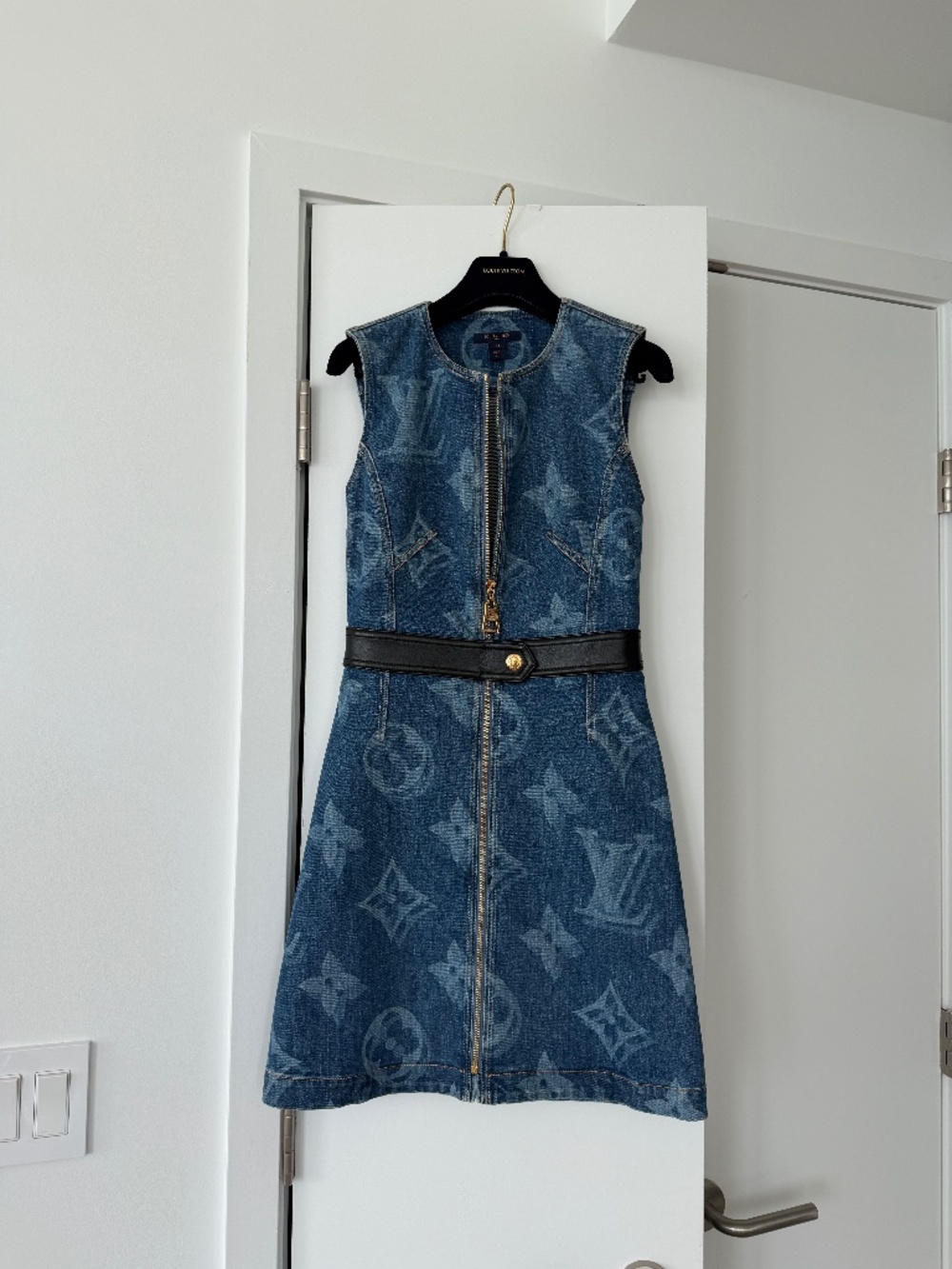 Louis Vuitton 2021 Mini Denim Dress